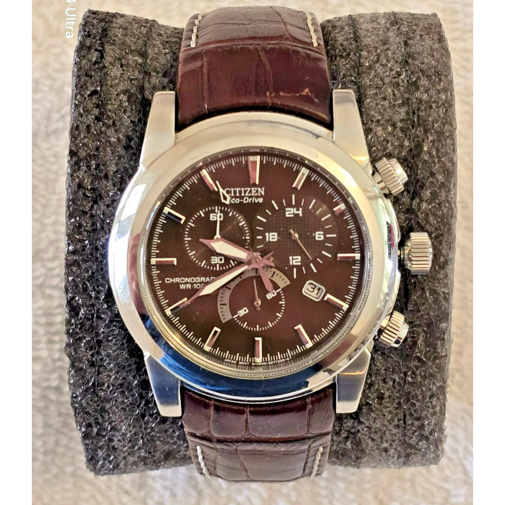 Vintage Citizens Eco Drive H500 Chronograph Quartz Watch